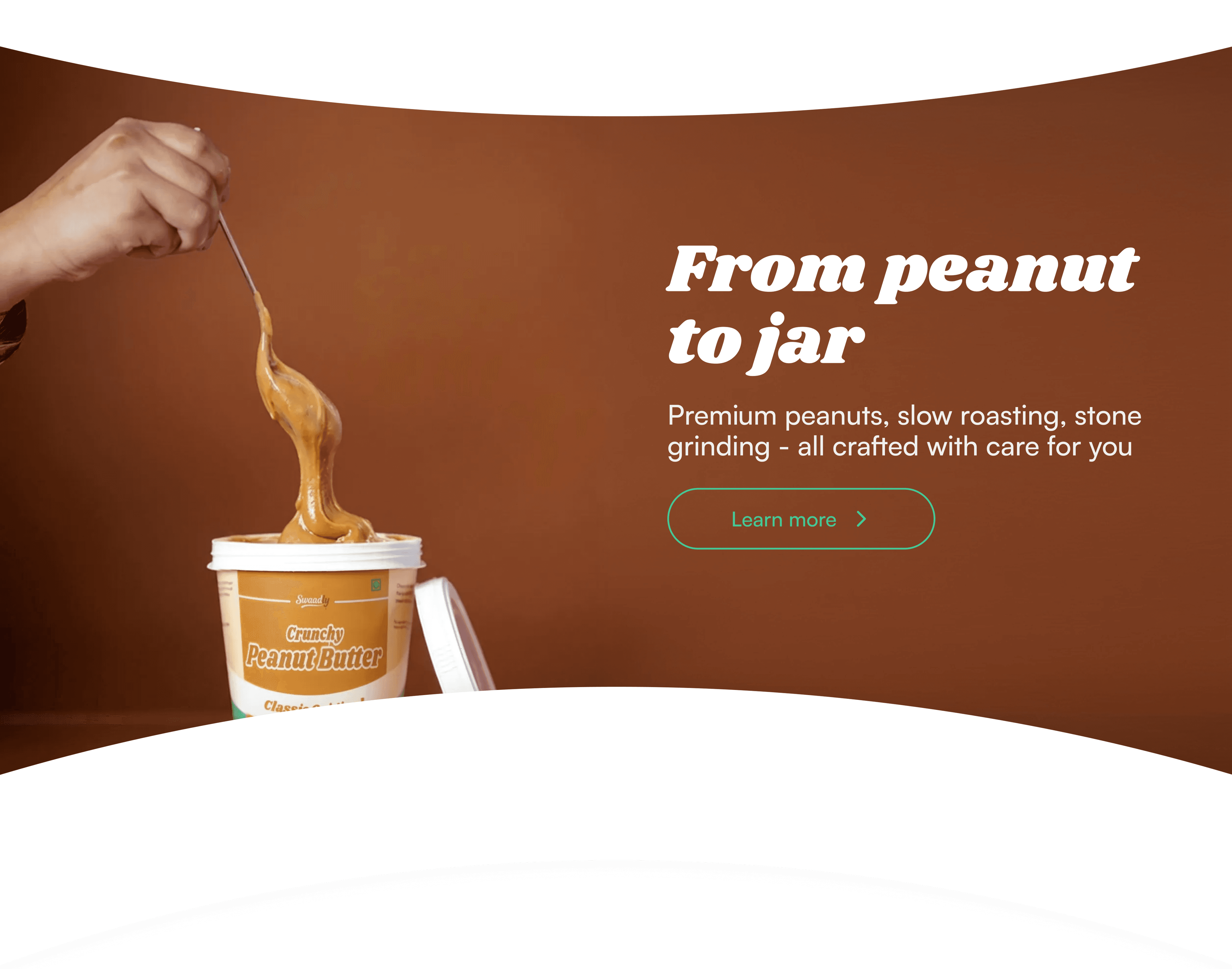 From peanut to jar