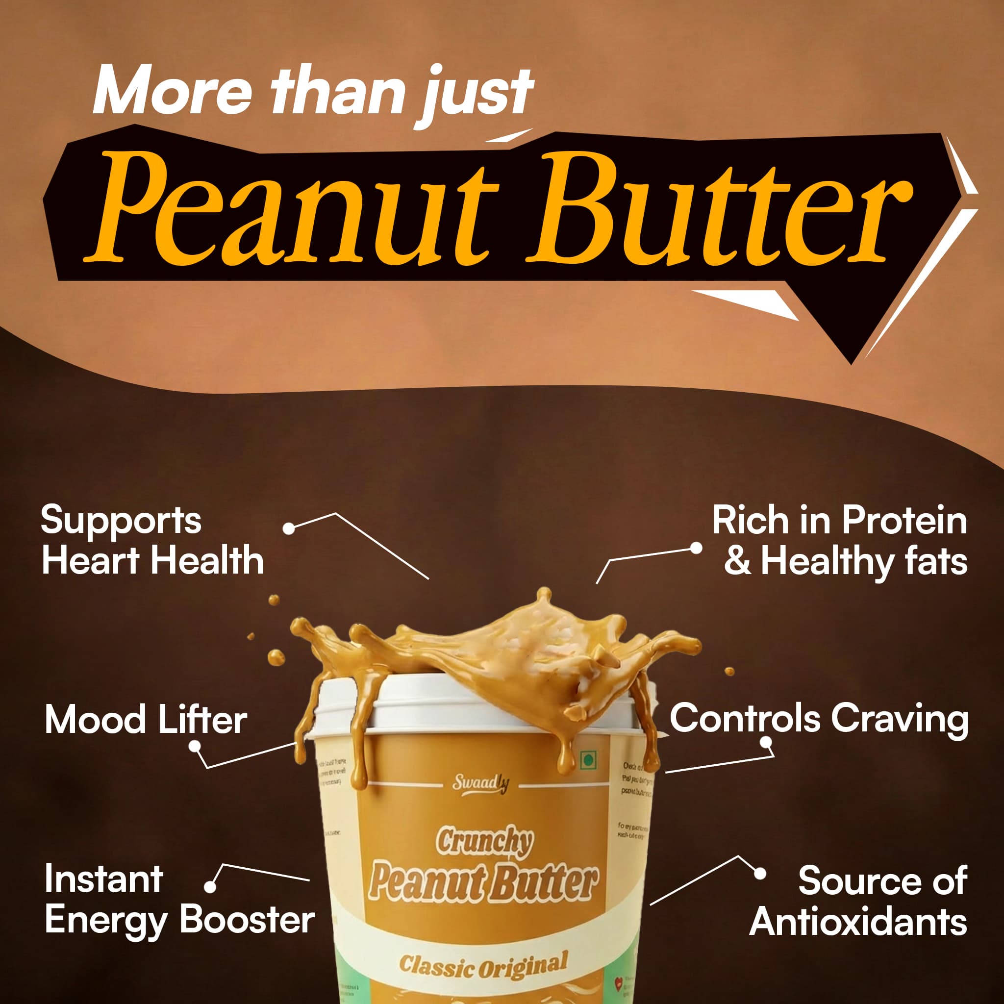 Classic Original Peanut Butter 500g - Image 4
